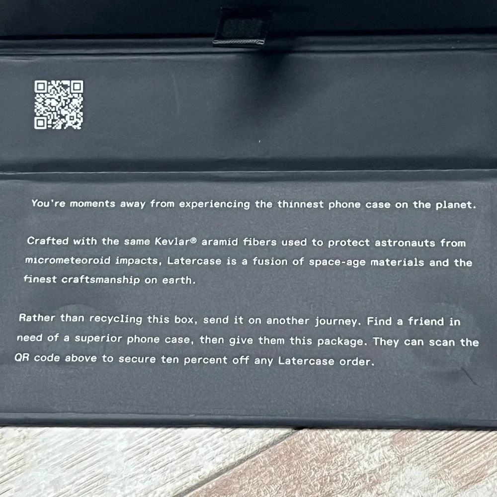 Latercase Pixel 9 Pro XL Classic  Impossibly Thin Phone Case Open Box